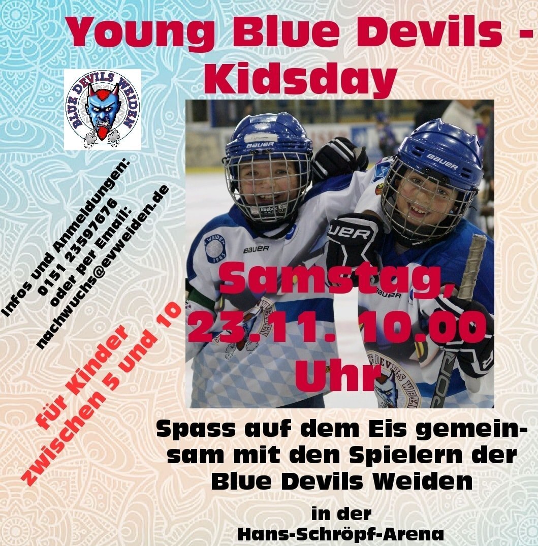 © Foto: Eishockey Young Blue Devils Weiden
