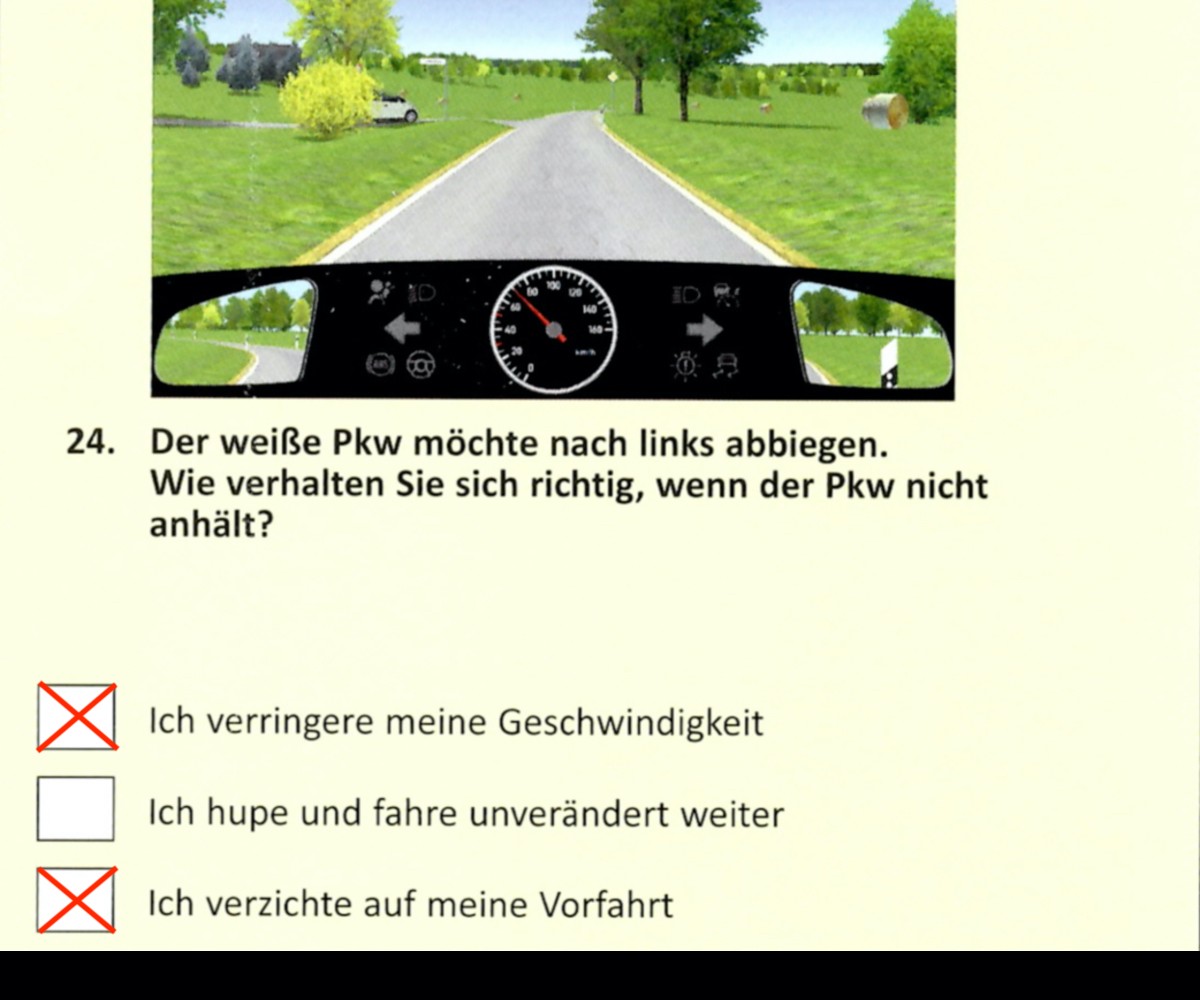 Richtig vorfahrt ist verhalten Wie Verhalten