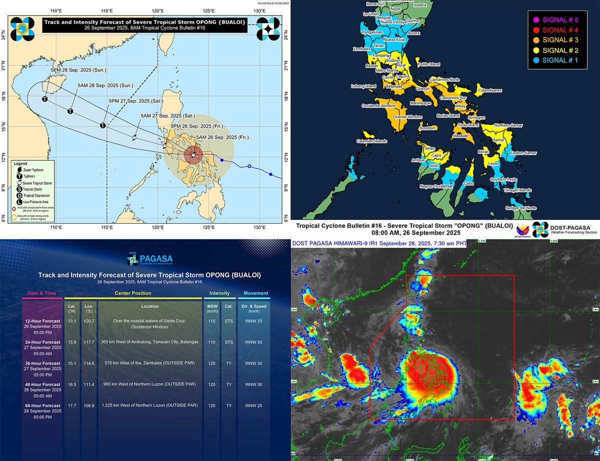 © Bild: PAGASA-DOST, x.com