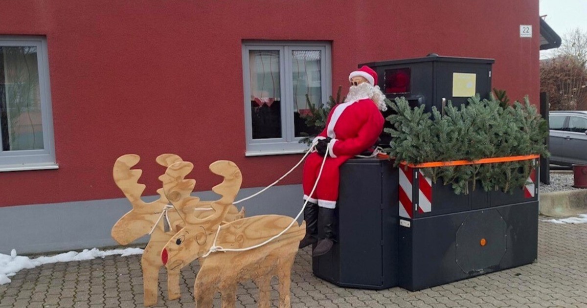 Blitzer mit Bart und Mtze: Der Weihnachtsmann-Blitzer ist zurck! |  Radio Ramasuri