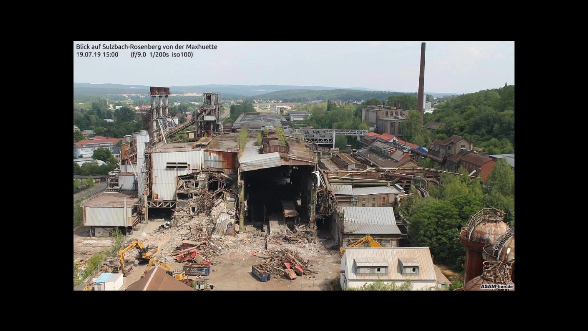 Abriss der Maxhütte in Sulzbach-Rosenberg | Radio Ramasuri